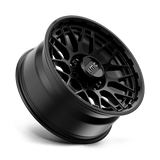 20X9 KMC KM722 TECHNIC SATIN BLACK 8X165.1