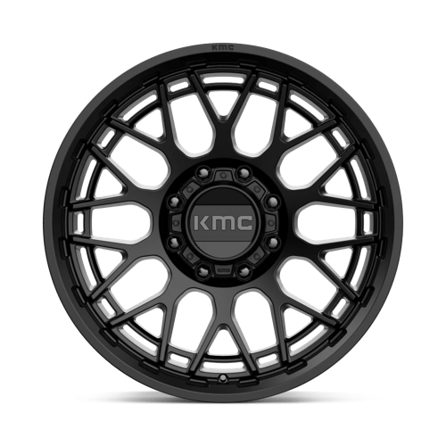20X9 KMC KM722 TECHNIC SATIN BLACK 8X170