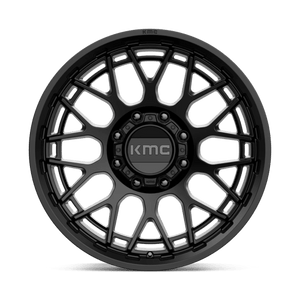 20X9 KMC KM722 TECHNIC SATIN BLACK 8X165.1