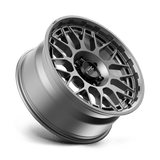 20X9 KMC KM722 TECHNIC ANTHRACITE 6X139.7