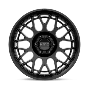 20X9 KMC KM722 TECHNIC SATIN BLACK 6X139.7