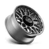 20X9 KMC KM722 TECHNIC ANTHRACITE 8X180