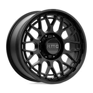 20X9 KMC KM722 TECHNIC SATIN BLACK 8X180