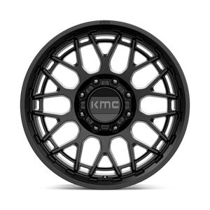 20X9 KMC KM722 TECHNIC SATIN BLACK 8X180