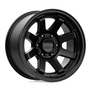 17X9 KMC KM723 TRAIL SATIN BLACK 6X139.7