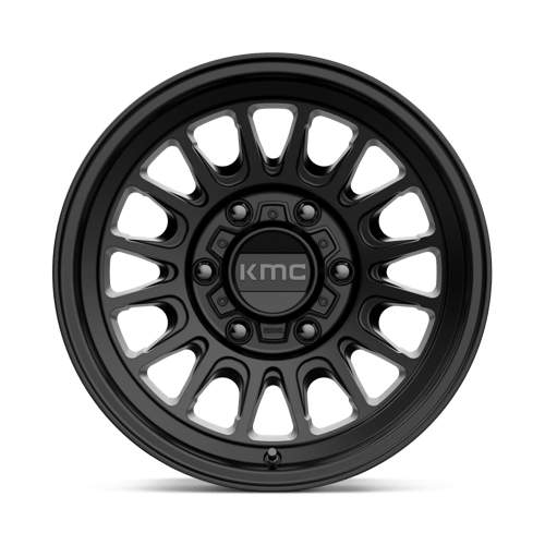 17X9 KMC KM724 IMPACT OL SATIN BLACK 5X127