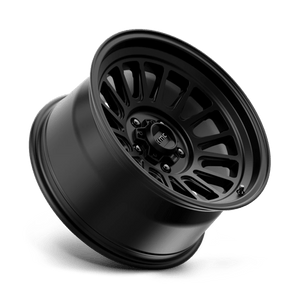 17X8.5 KMC KM724 IMPACT OL SATIN BLACK 5X127