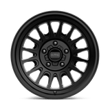 17X8.5 KMC KM724 IMPACT OL SATIN BLACK 5X127