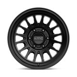 17X8.5 KMC KM724 IMPACT OL SATIN BLACK 6X120