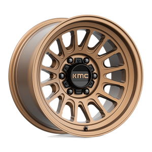 17X8.5 KMC KM724 IMPACT OL MATTE BRONZE 6X139.7