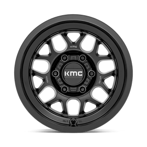 16X8 KMC KM725 TERRA SATIN BLACK 6X139.7