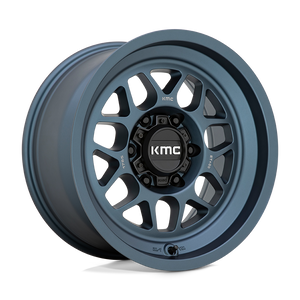 17X8.5 KMC KM725 TERRA METALLIC BLUE 5X127