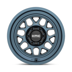 17X8.5 KMC KM725 TERRA METALLIC BLUE 6X139.7