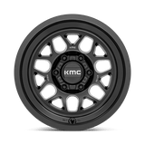 17X8.5 KMC KM725 TERRA SATIN BLACK 6X139.7