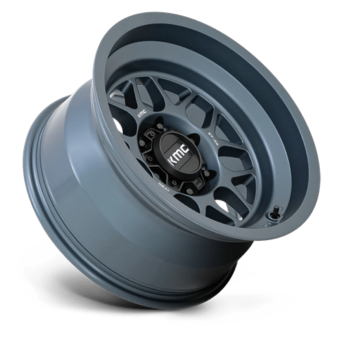 17X9 KMC KM725 TERRA METALLIC BLUE 6X139.7