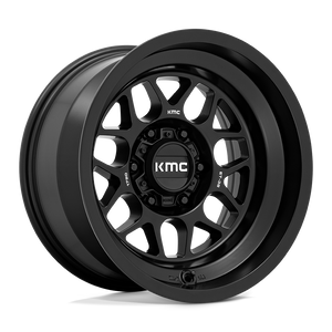 17X9 KMC KM725 TERRA SATIN BLACK 6X139.7