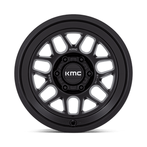 18X8.5 KMC KM725 TERRA SATIN BLACK 5X127