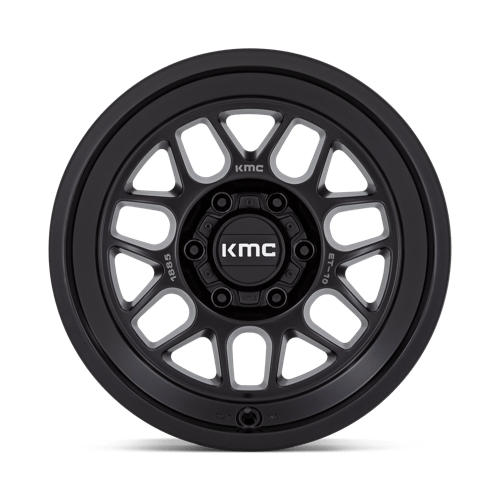 18X8.5 KMC KM725 TERRA SATIN BLACK 5X127