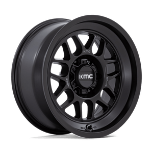 18X8.5 KMC KM725 TERRA SATIN BLACK 6X139.7