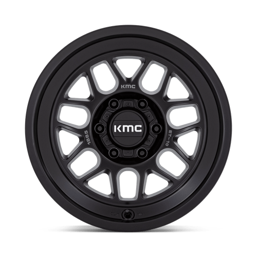 18X8.5 KMC KM725 TERRA SATIN BLACK 6X139.7