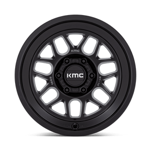 18X8.5 KMC KM725 TERRA SATIN BLACK 6X139.7