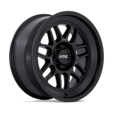 20X9 KMC KM725 TERRA SATIN BLACK 6X135