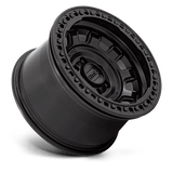 17X9 KMC KM236 TANK BEADLOCK SATIN BLACK 8X170