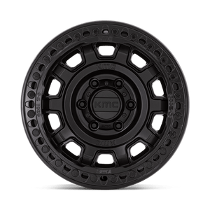17X9 KMC KM236 TANK BEADLOCK SATIN BLACK 6X139.7