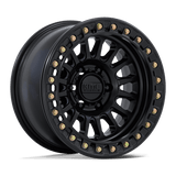 17X9 KMC KM239 IMPACT BEADLOCK MATTE BLACK 6X135