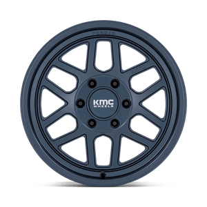18X9 KMC KM446 MESA FORGED MONOBLOCK METALLIC BLUE 6X135
