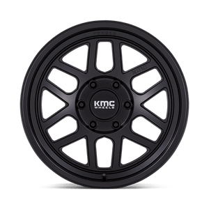 18X9 KMC KM446 MESA FORGED MONOBLOCK SATIN BLACK 6X135