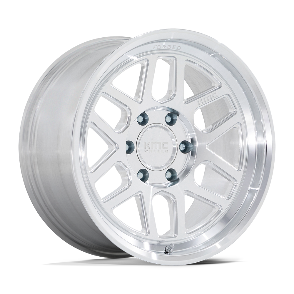 18X9 KMC KM446 MESA FORGED MONOBLOCK RAW MACHINED 6X135