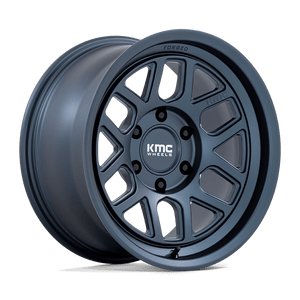 17X8.5 KMC KM446 MESA FORGED MONOBLOCK METALLIC BLUE 6X139.7