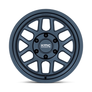17X8.5 KMC KM446 MESA FORGED MONOBLOCK METALLIC BLUE 6X139.7