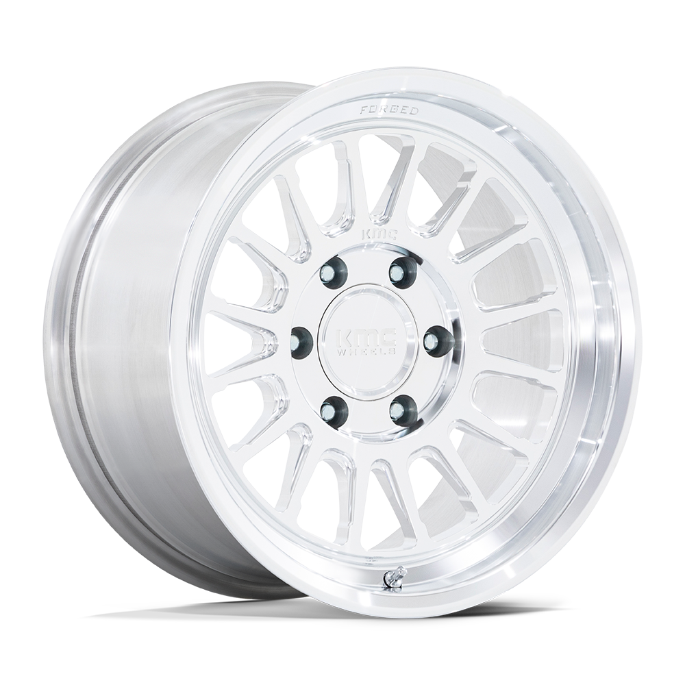 17X8.5 KMC KM447 IMPACT FORGED MONOBLOCK RAW MACHINED 6X139.7
