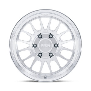 18X9 KMC KM447 IMPACT FORGED MONOBLOCK RAW MACHINED 6X135