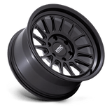 17X8.5 KMC KM447 IMPACT FORGED MONOBLOCK SATIN BLACK 5X150