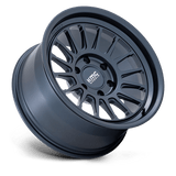 18X9 KMC KM447 IMPACT FORGED MONOBLOCK METALLIC BLUE 6X135
