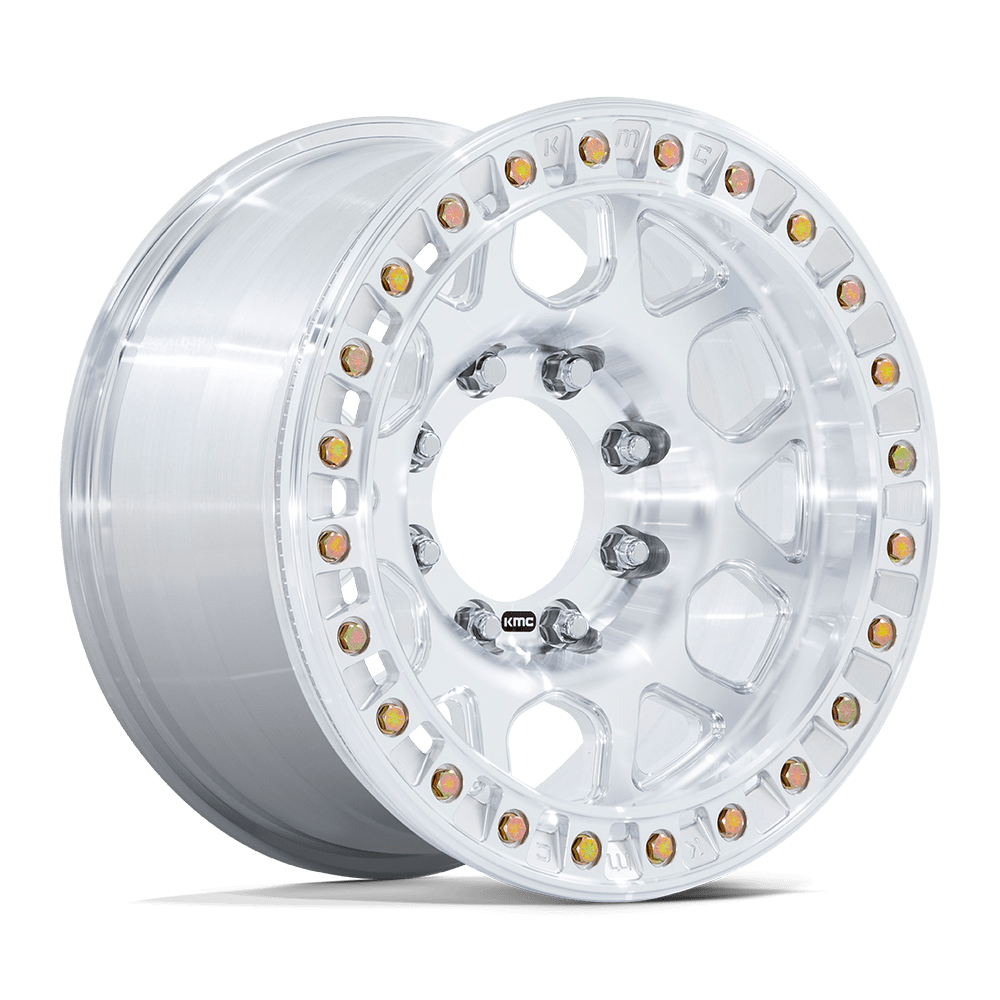 17X9 KMC KM450 MESA FORGED BEADLOCK RAW MACHINED 8X165.1
