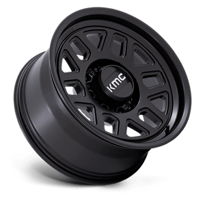 18X9 KMC KM451 MESA FORGED MONOBLOCK SATIN BLACK 8X180