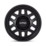 18X9 KMC KM451 MESA FORGED MONOBLOCK SATIN BLACK 8X180