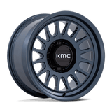 18X9 KMC KM452 IMPACT FORGED MONOBLOCK METALLIC BLUE 8X165.1