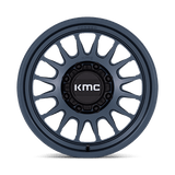 18X9 KMC KM452 IMPACT FORGED MONOBLOCK METALLIC BLUE 8X180