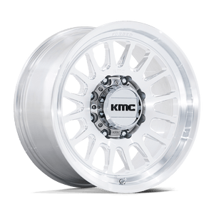 18X9 KMC KM452 IMPACT FORGED MONOBLOCK RAW MACHINED 8X170