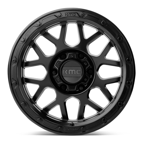 17X8.5 KMC KM535 GRENADE OFF-ROAD MATTE BLACK 8X170