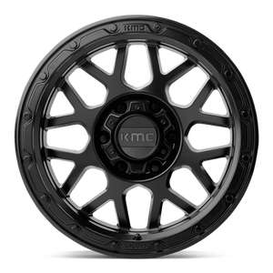 17X8.5 KMC KM535 GRENADE OFF-ROAD MATTE BLACK 8X165.1