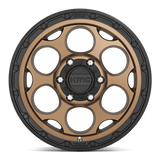 20X9 KMC KM541 DIRTY HARRY MATTE BRONZE W/ BLACK LIP 6X139.7