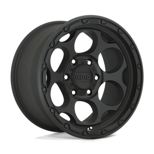18X8.5 KMC KM541 DIRTY HARRY TEXTURED BLACK 5X127