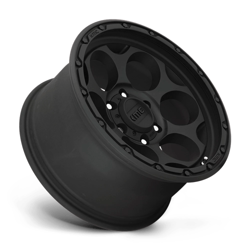18X8.5 KMC KM541 DIRTY HARRY TEXTURED BLACK 6X139.7