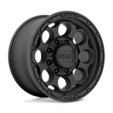 17X8.5 KMC KM541 DIRTY HARRY TEXTURED BLACK 8X170